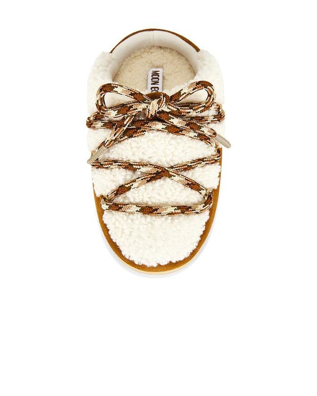 Moon Boot Metallic Pantolette Evx Shearling