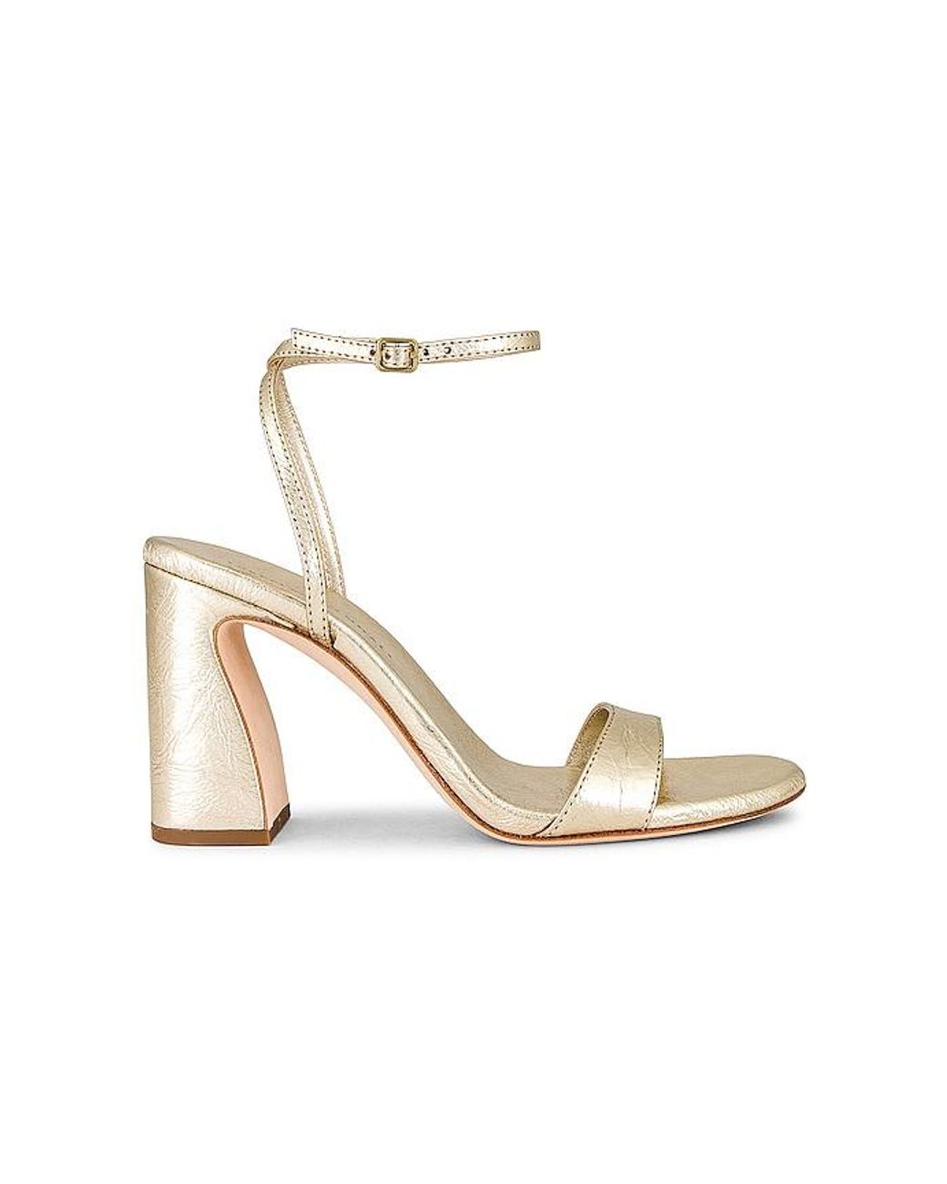 Loeffler Randall White Malia Heeled Sandal