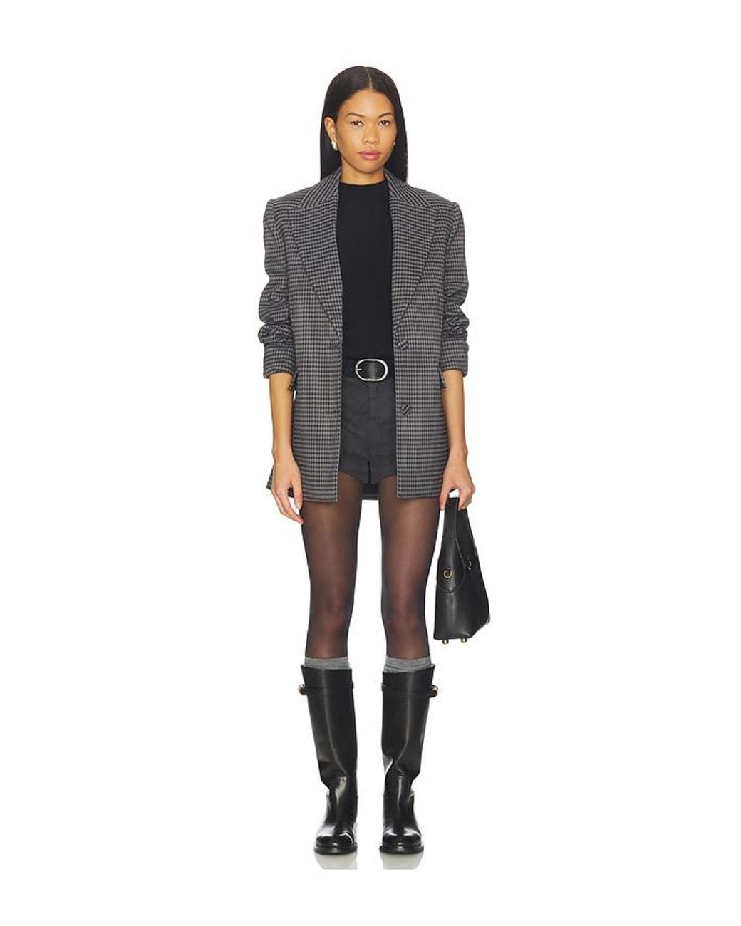 Elodie the Label Black Thesis Shorts