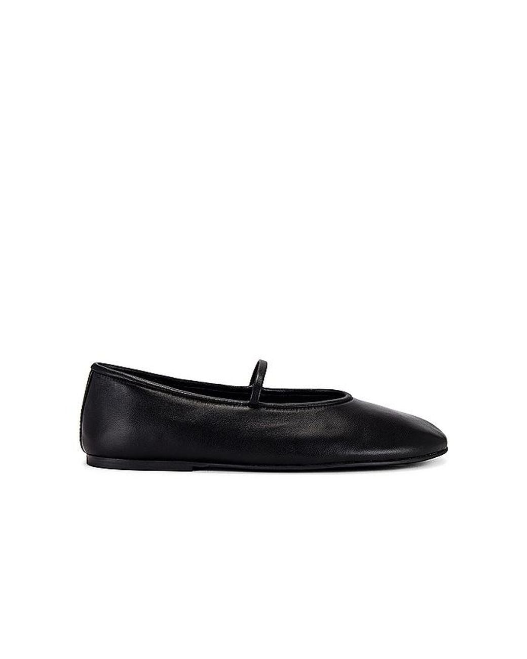 Tony Bianco Black Martinez Flat