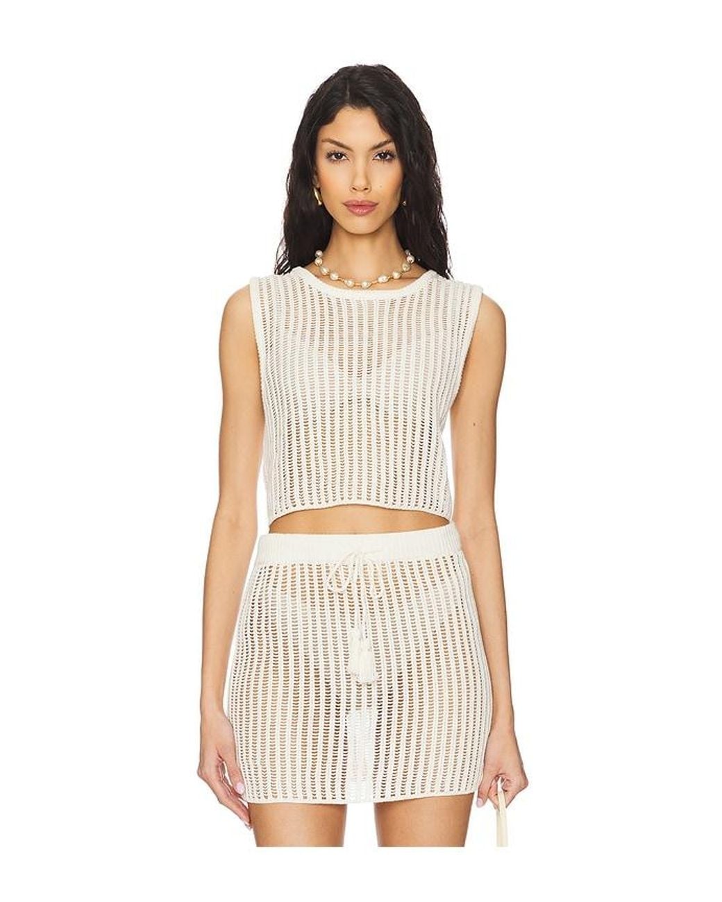 LSPACE White Sander Top
