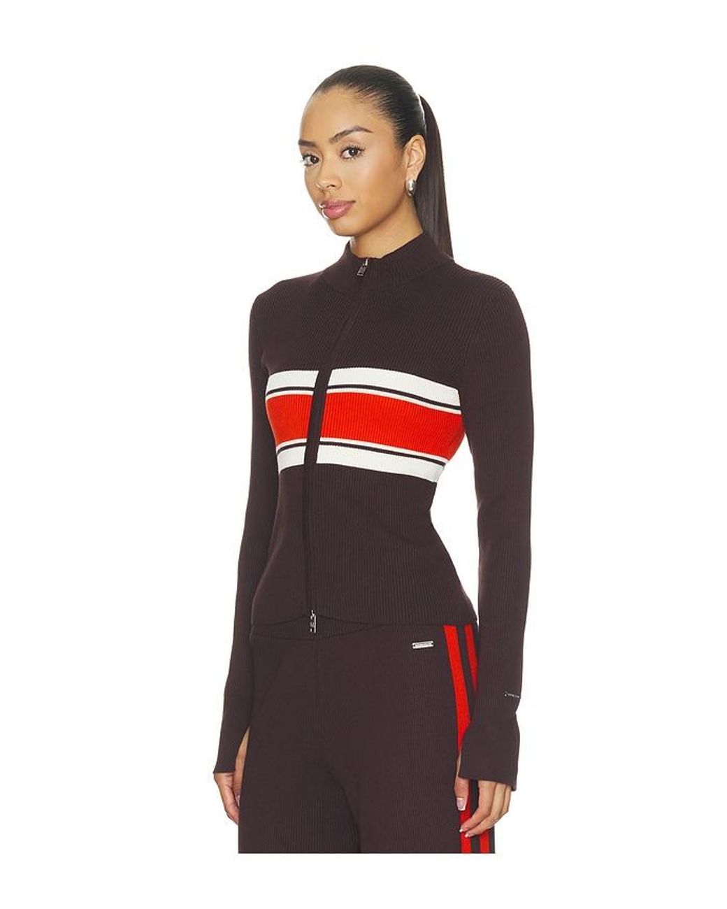 P.E Nation Red Solar Knit Jacket