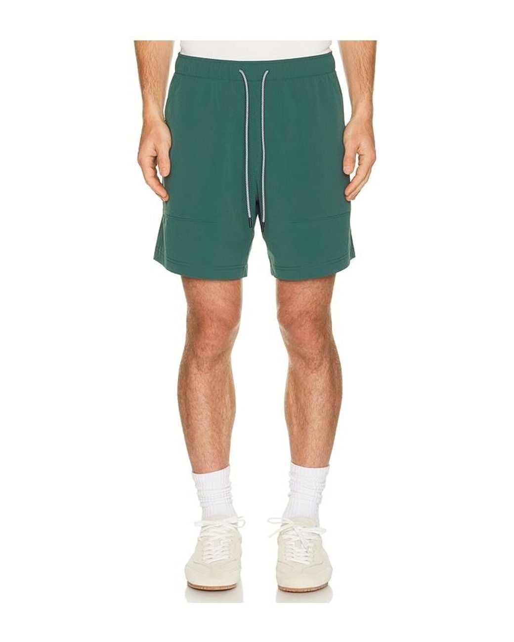 Topo Green Mesa Shorts for men