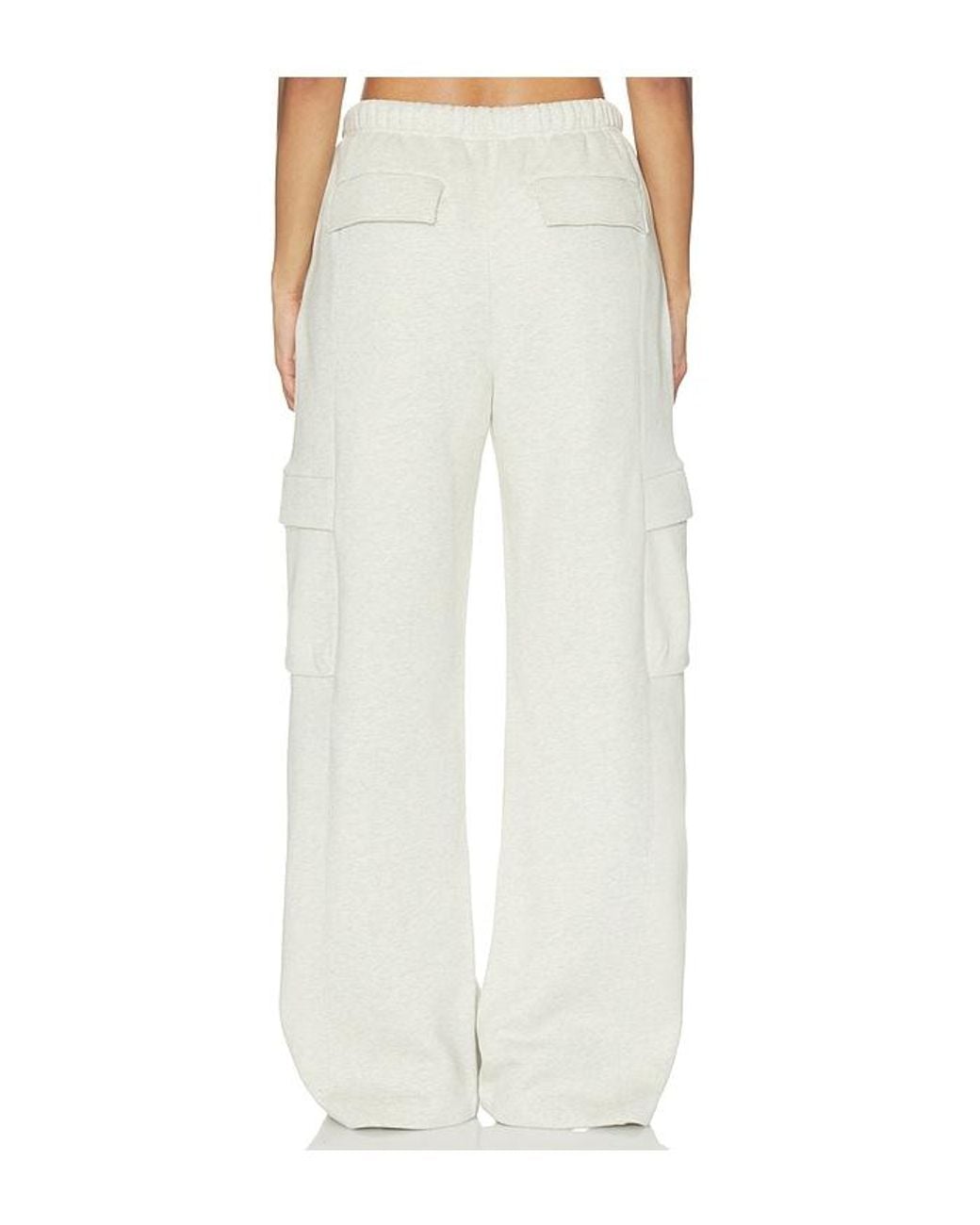 Fear Of God White Cargo Relaxed Sweatpant