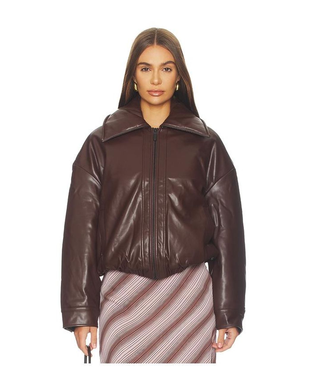 Bec & Bridge Brown Dena Oversized Jacket
