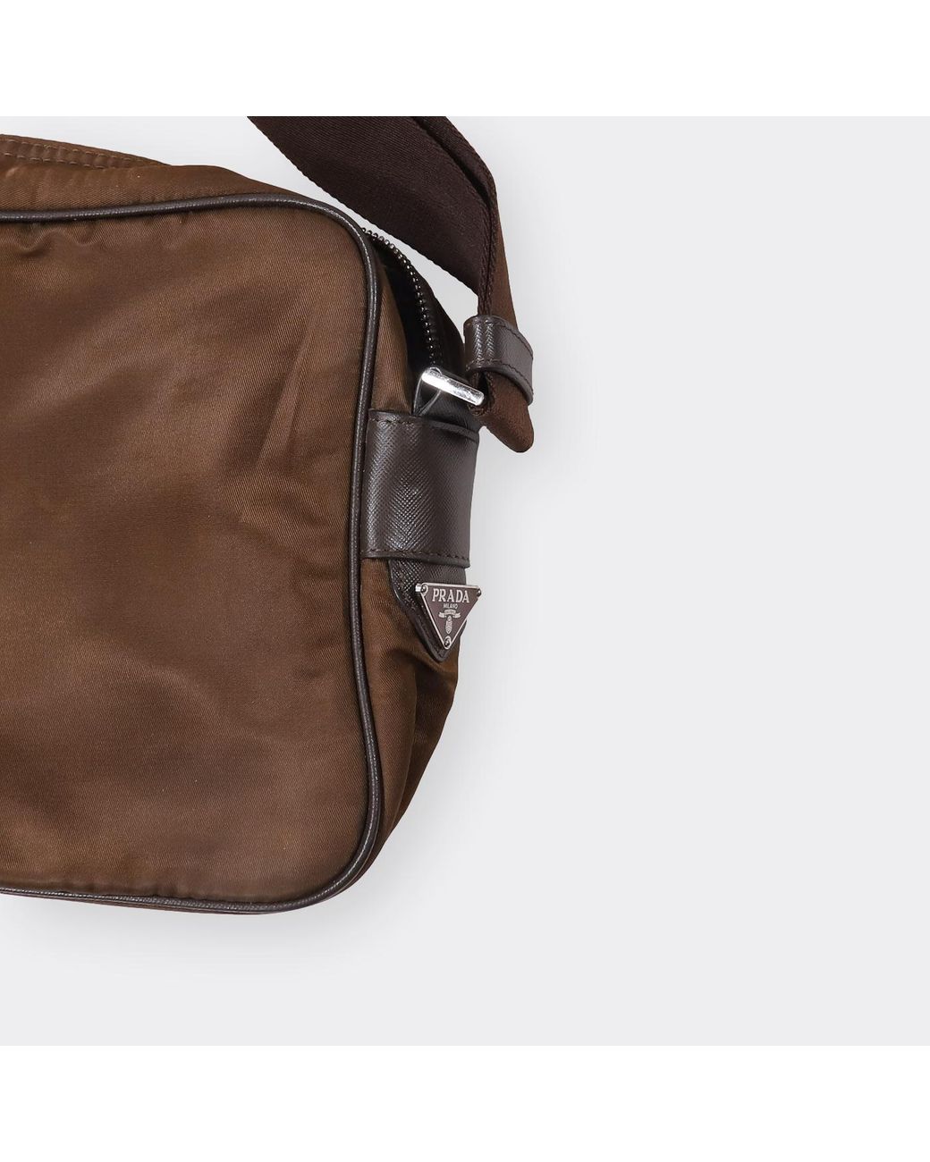 Prada Vintage Crossbody Bag in Brown for Men | Lyst