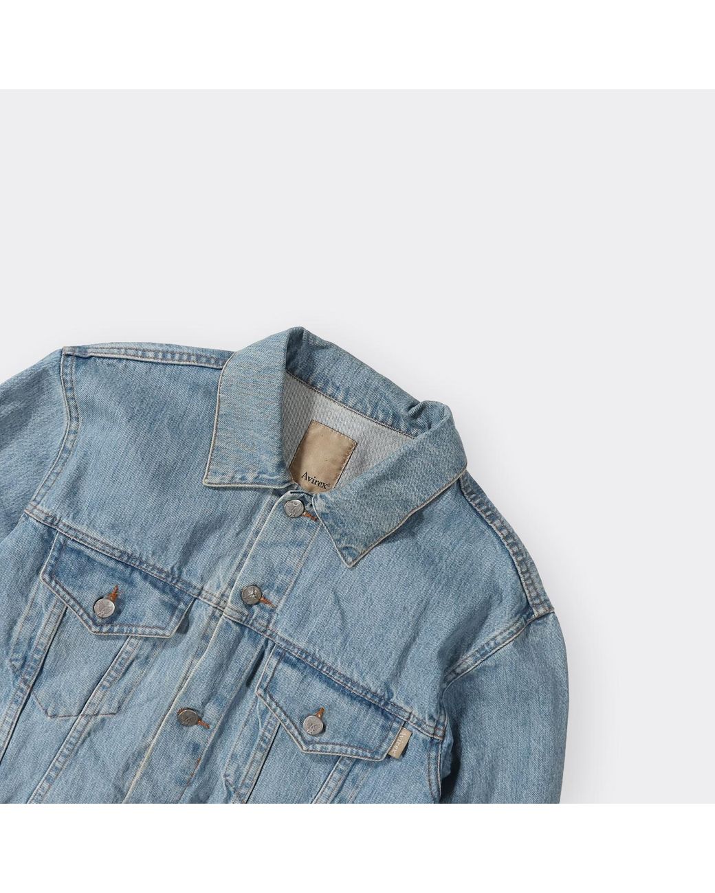 Avirex jeans shop jacket