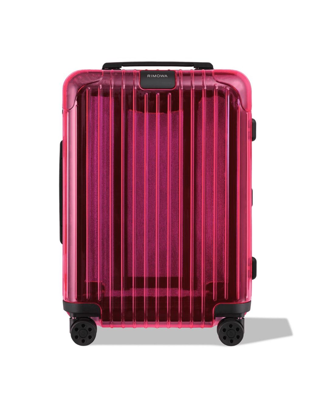 RIMOWA Essential Cabin Neon Koffer in Transparentes Rosa - Polycarbonat -  55x39x23 | Lyst DE