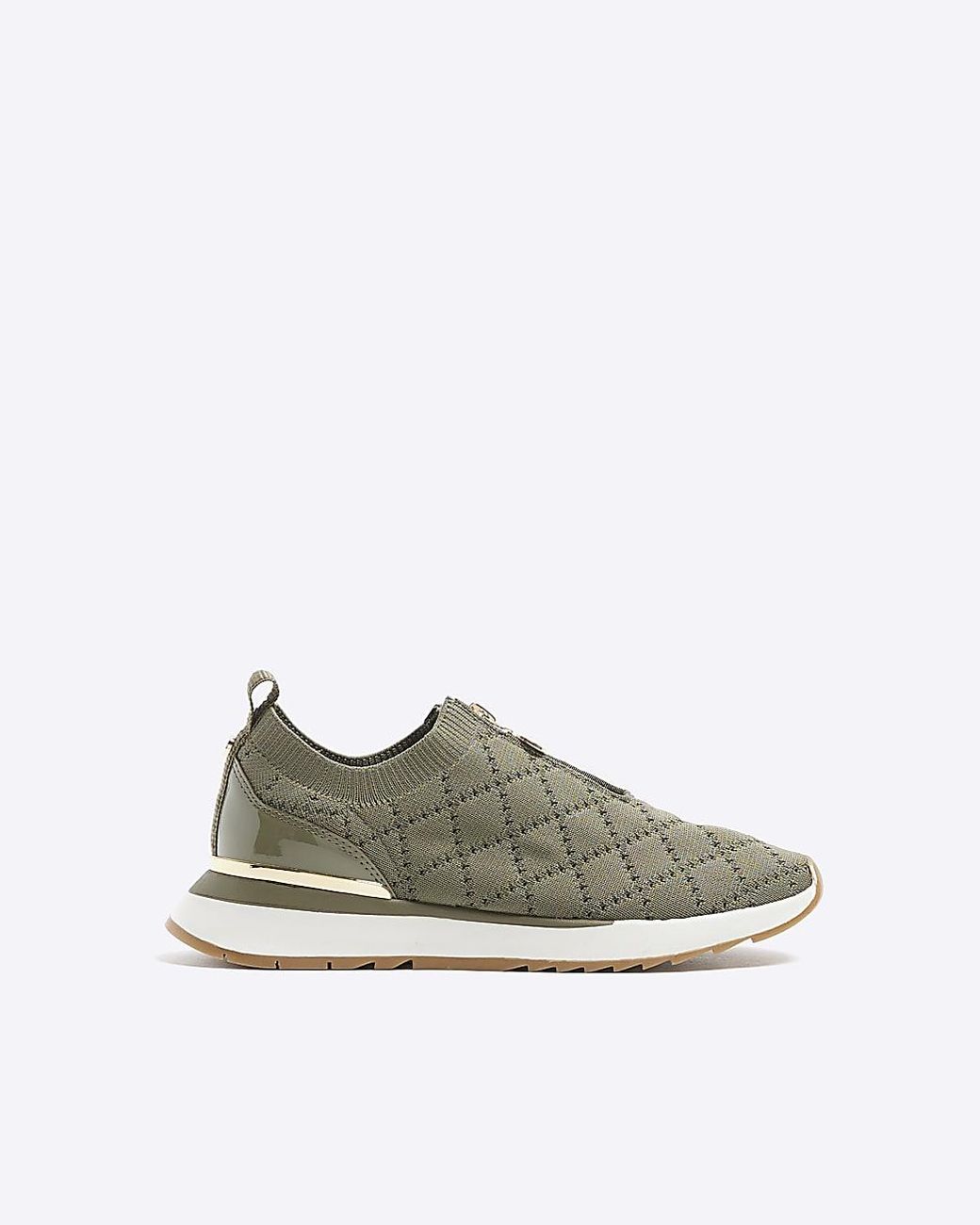 River island khaki shoes store