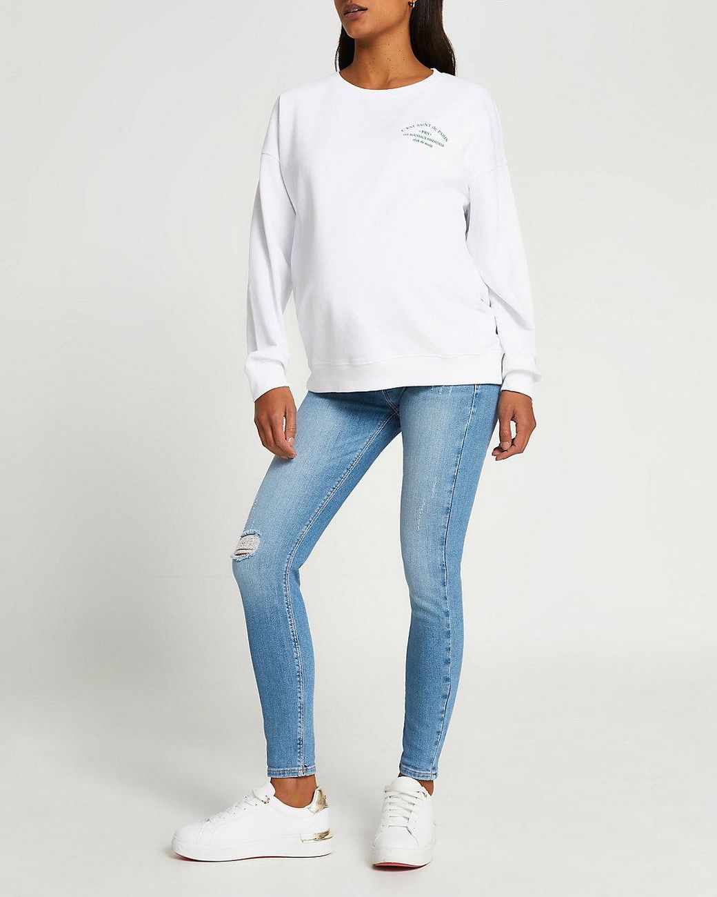 River Island Denim Molly Maternity 