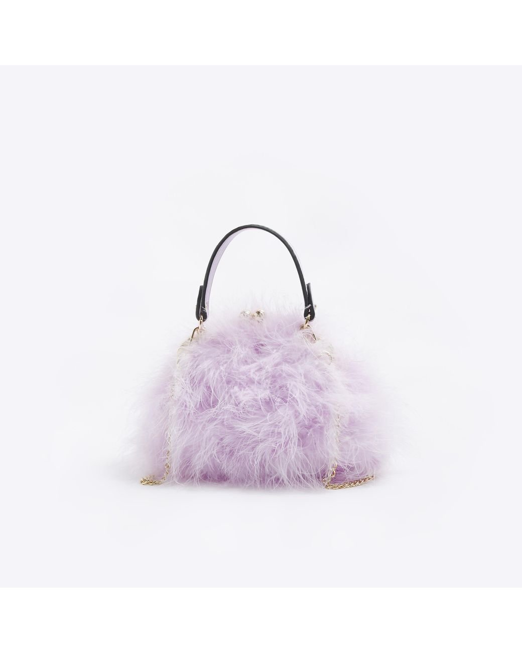 River island deals purple bag