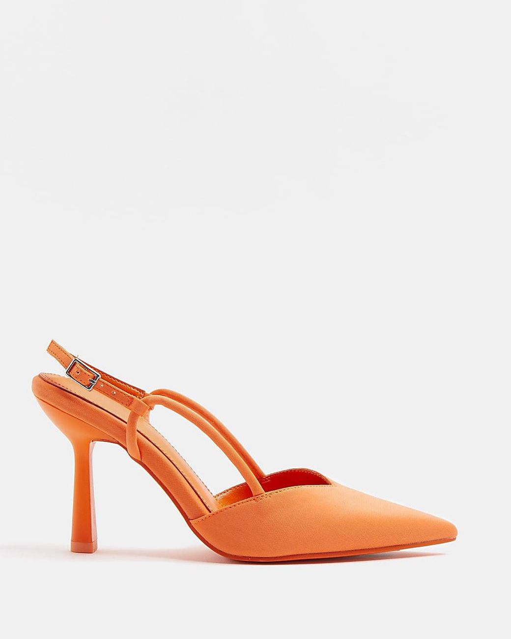 River Island Slingback Court Shoes in 
