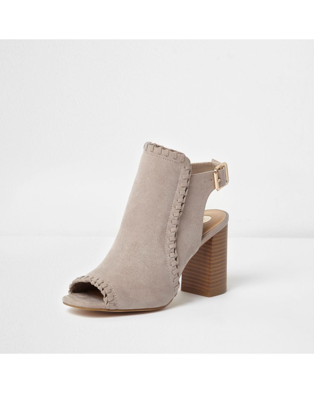 Block heel sandals 2025 peep toe
