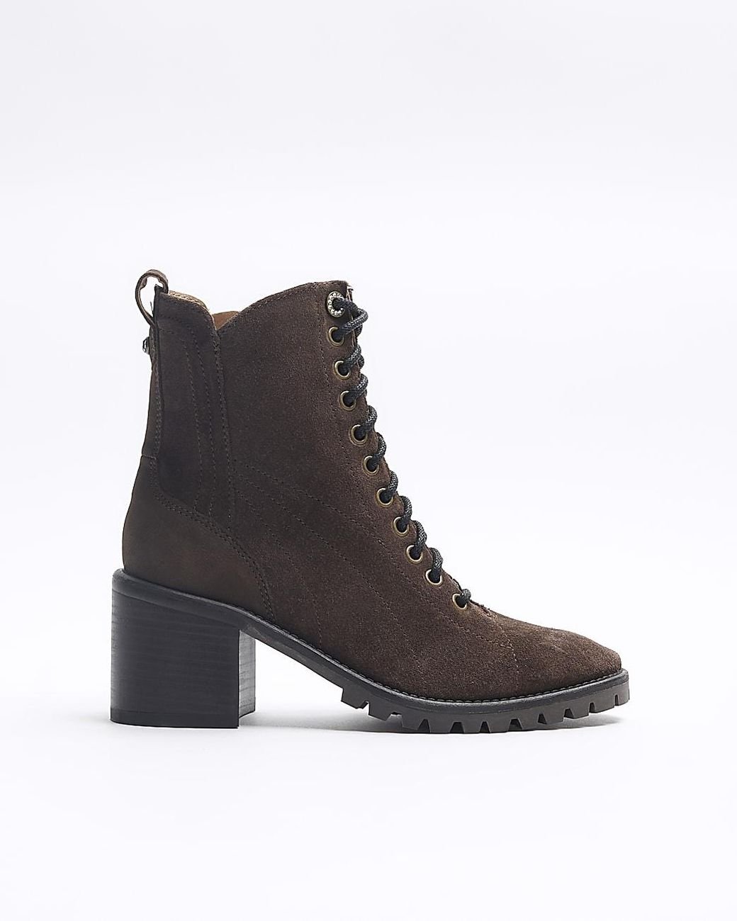 River island shop suede ankle boots