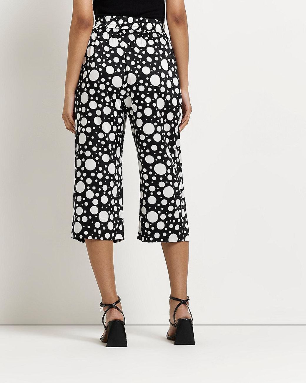 River Island Polka Dot Culottes in 