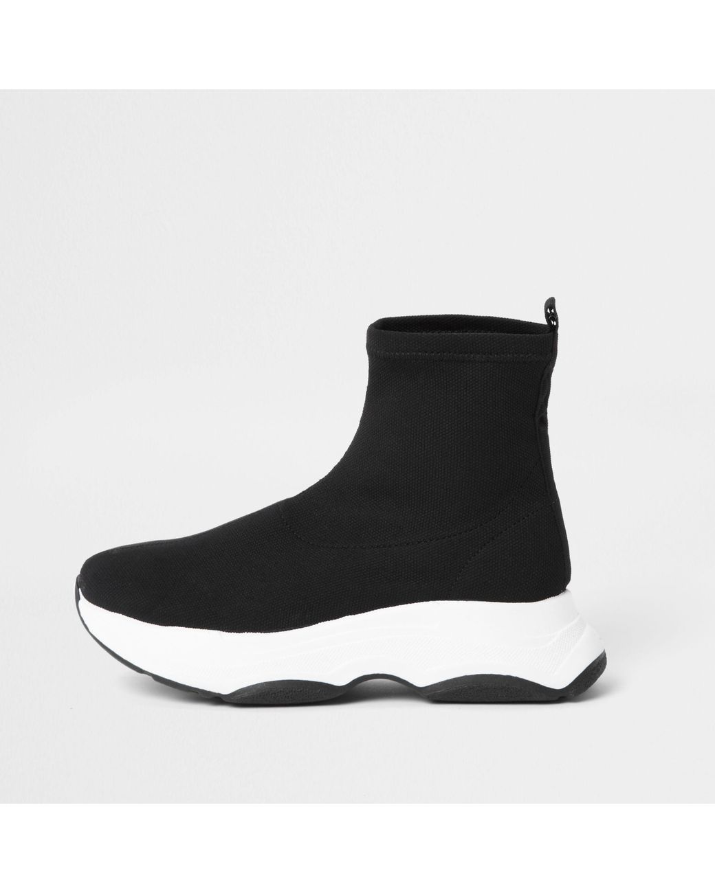 River island sales sock trainers