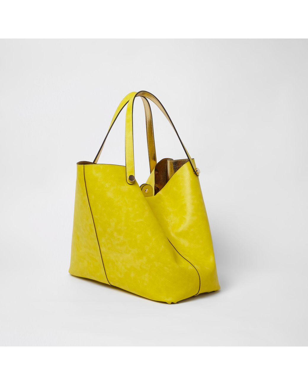 RIVER ISLAND Yellow Mini Tote Cross Body Bag BNWT Christmas Gift:  : Fashion