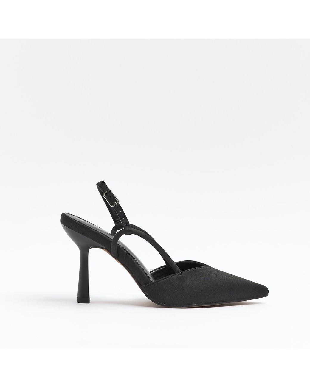New look top black slingback shoes