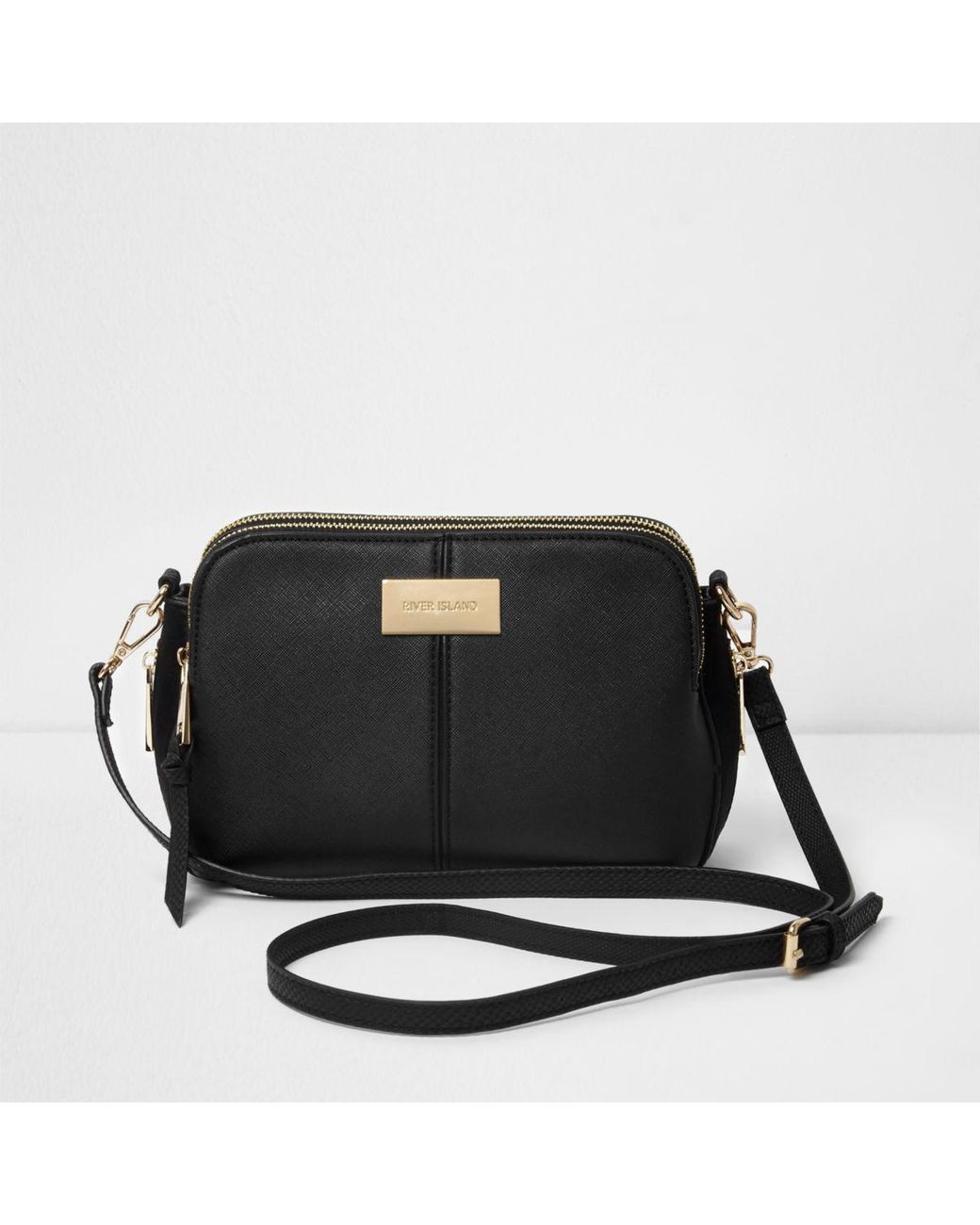 river island triple compartment bag