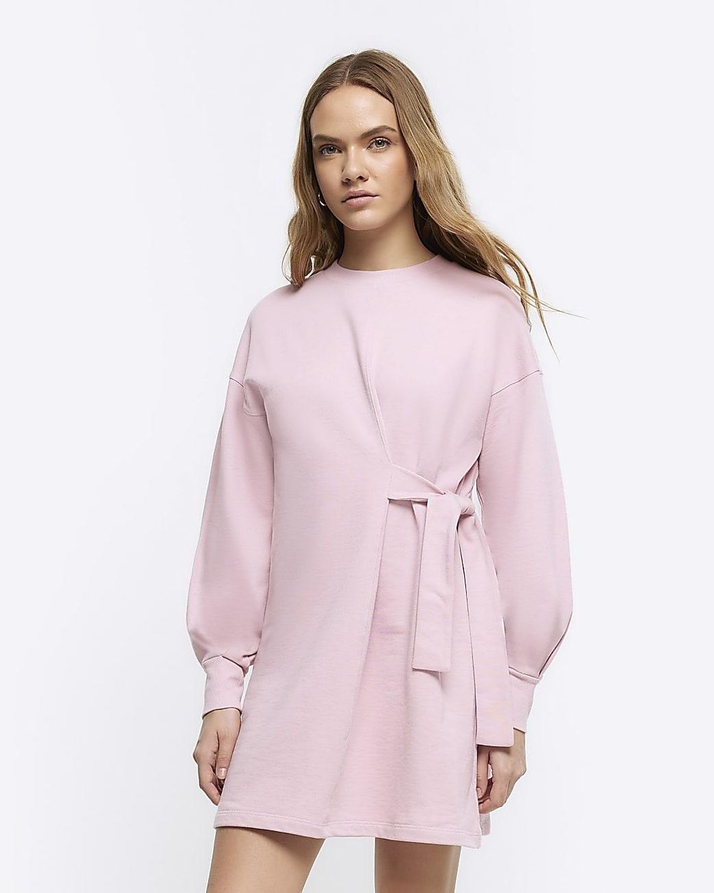 River island pink sweatshirt discount