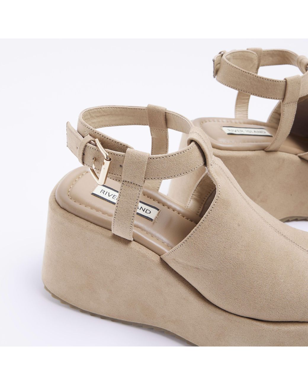 River island tan best sale sandals