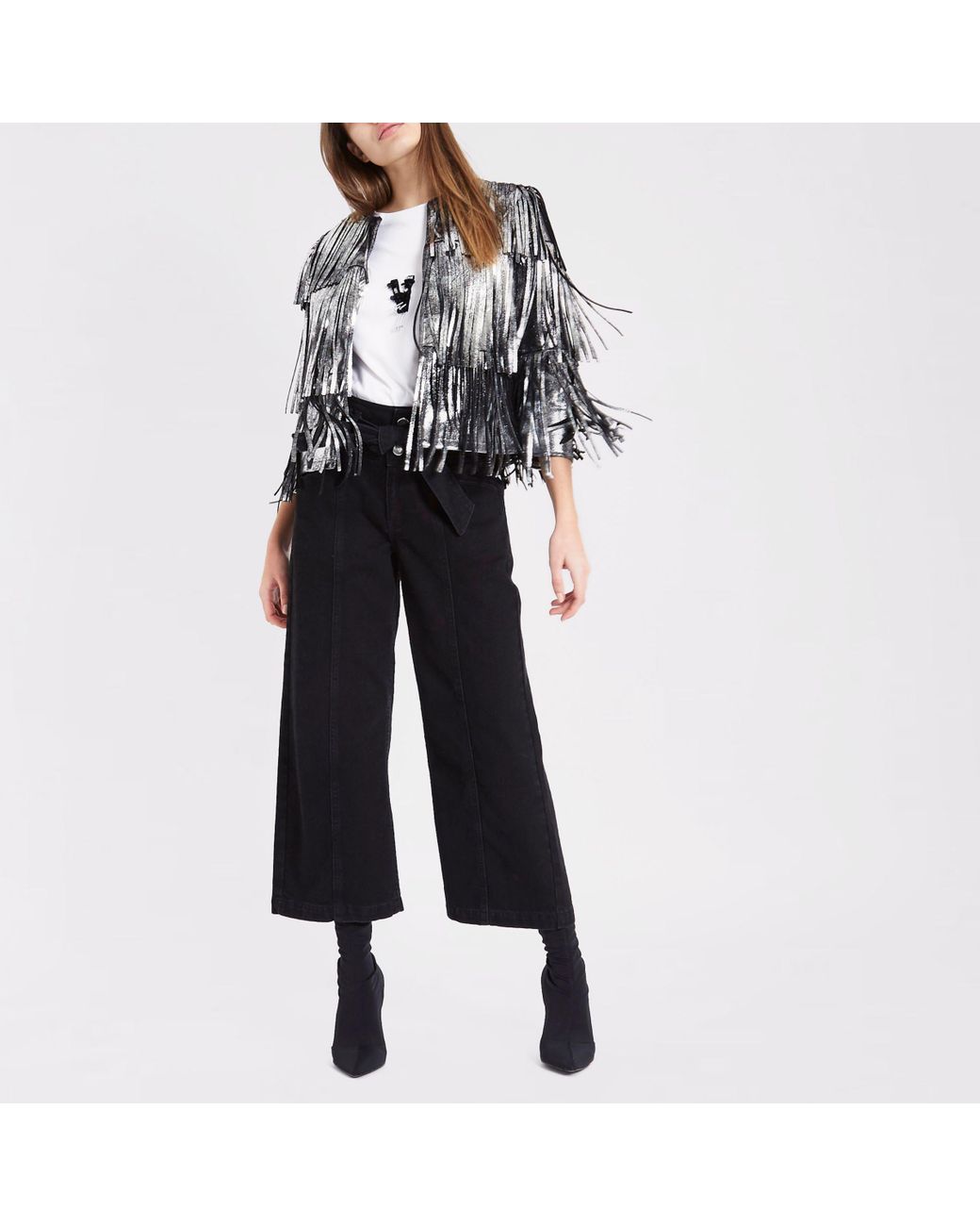 Tassel jacket 2025 river island