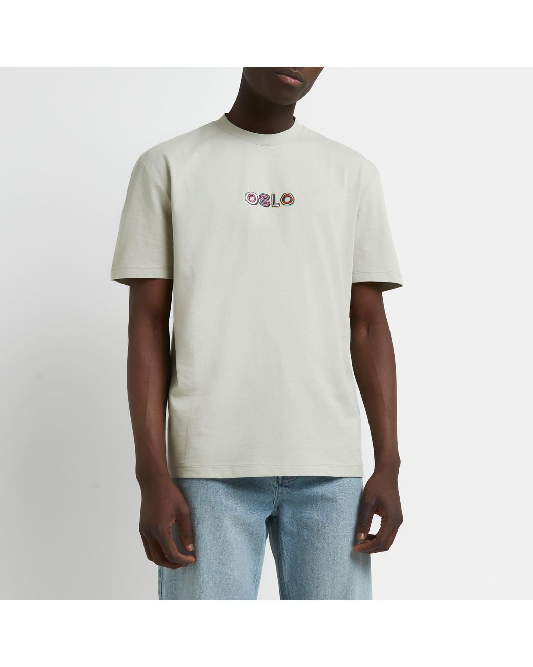 Green Regular Fit Graphic T-shirt 