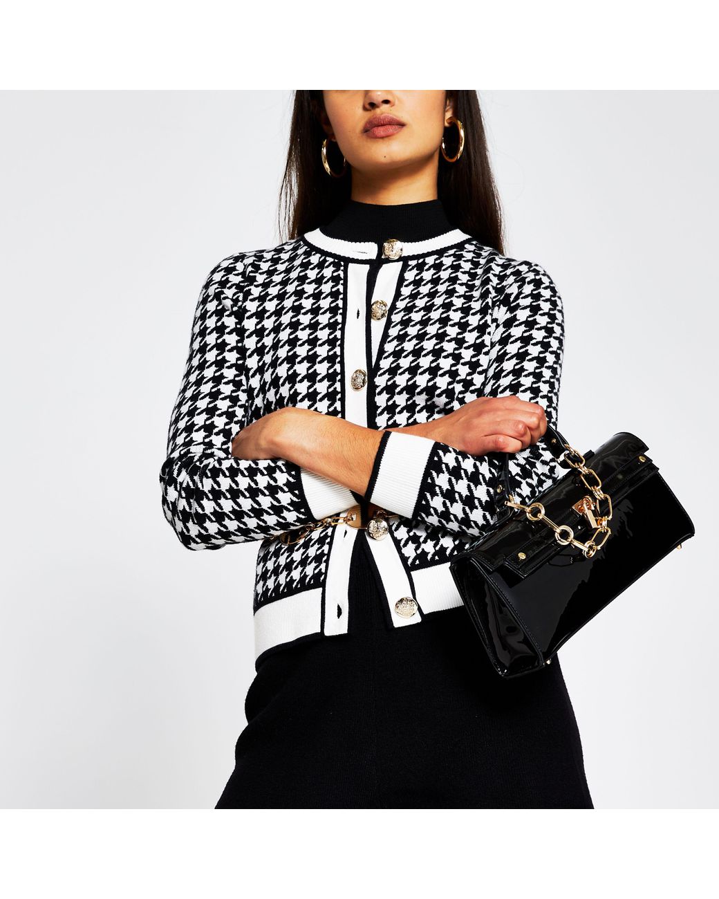 River island outlet black cardigan