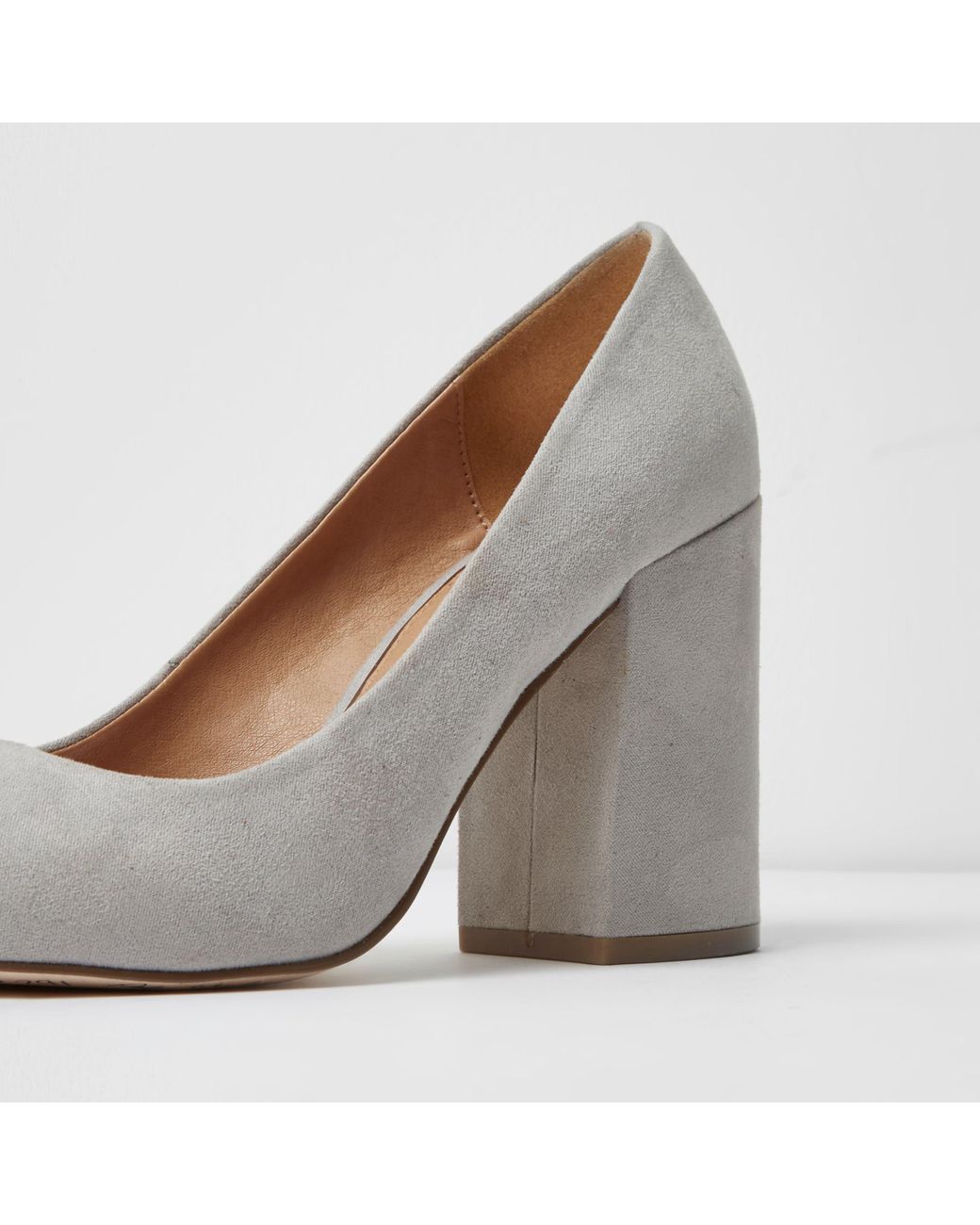 Amazon.com: Closed Toe Heels for Women Heels Closed Round Toe Chunky Block  Pumps Shoes Womens Closed Toe Shoes (Grey, 7.5) : Clothing, Shoes & Jewelry