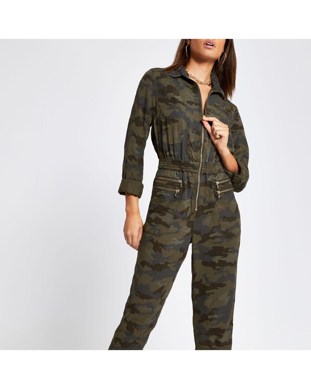 Camo boiler 2025 suit womens