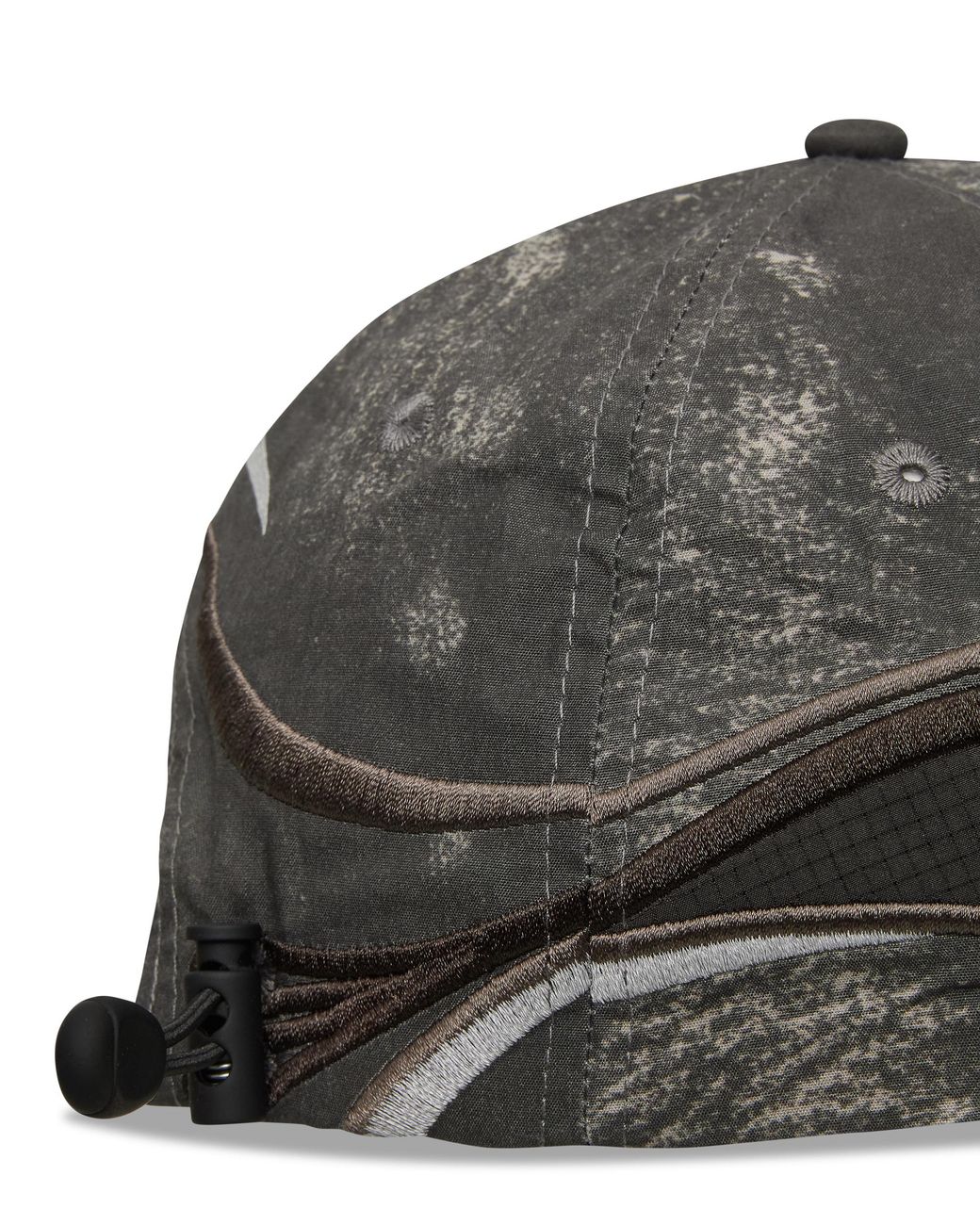 Roa Black Pursuit 6 Panel Cap Soft Goods