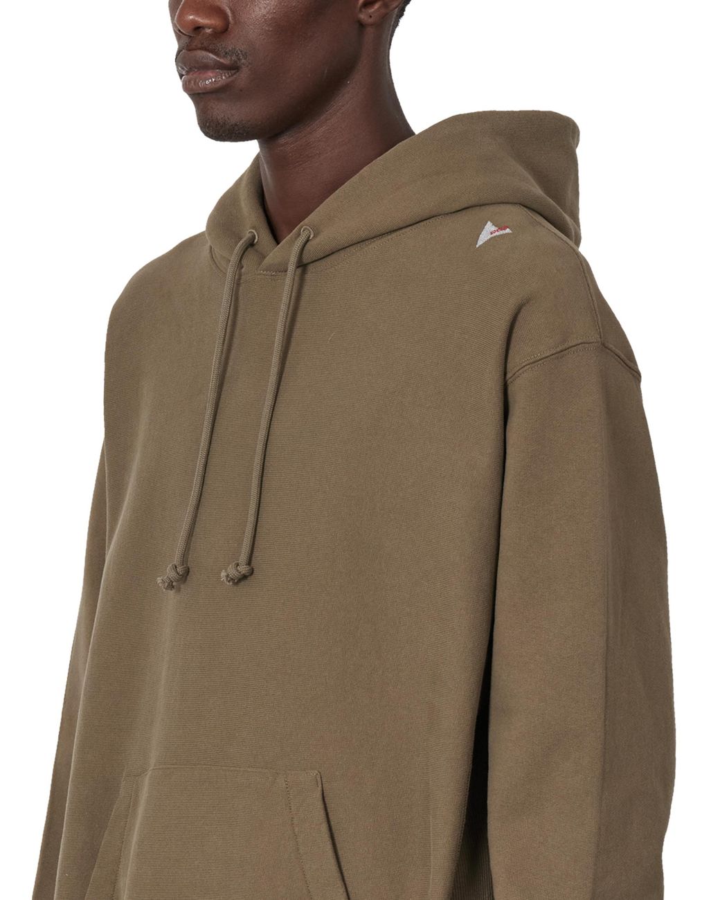 Roa Brown Logo Hoodie Tops
