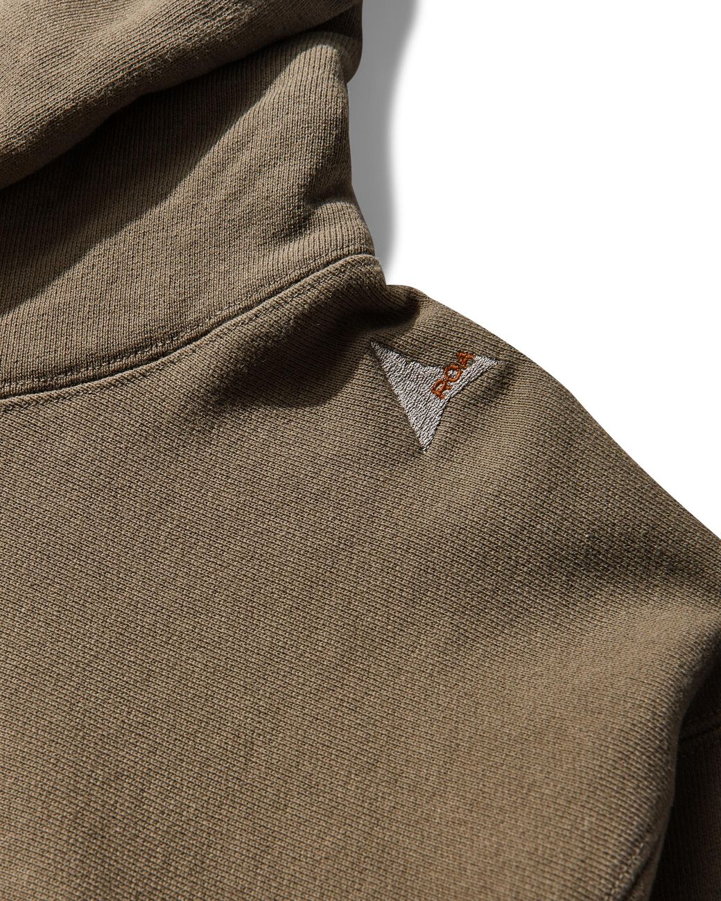 Roa Brown Logo Hoodie Tops