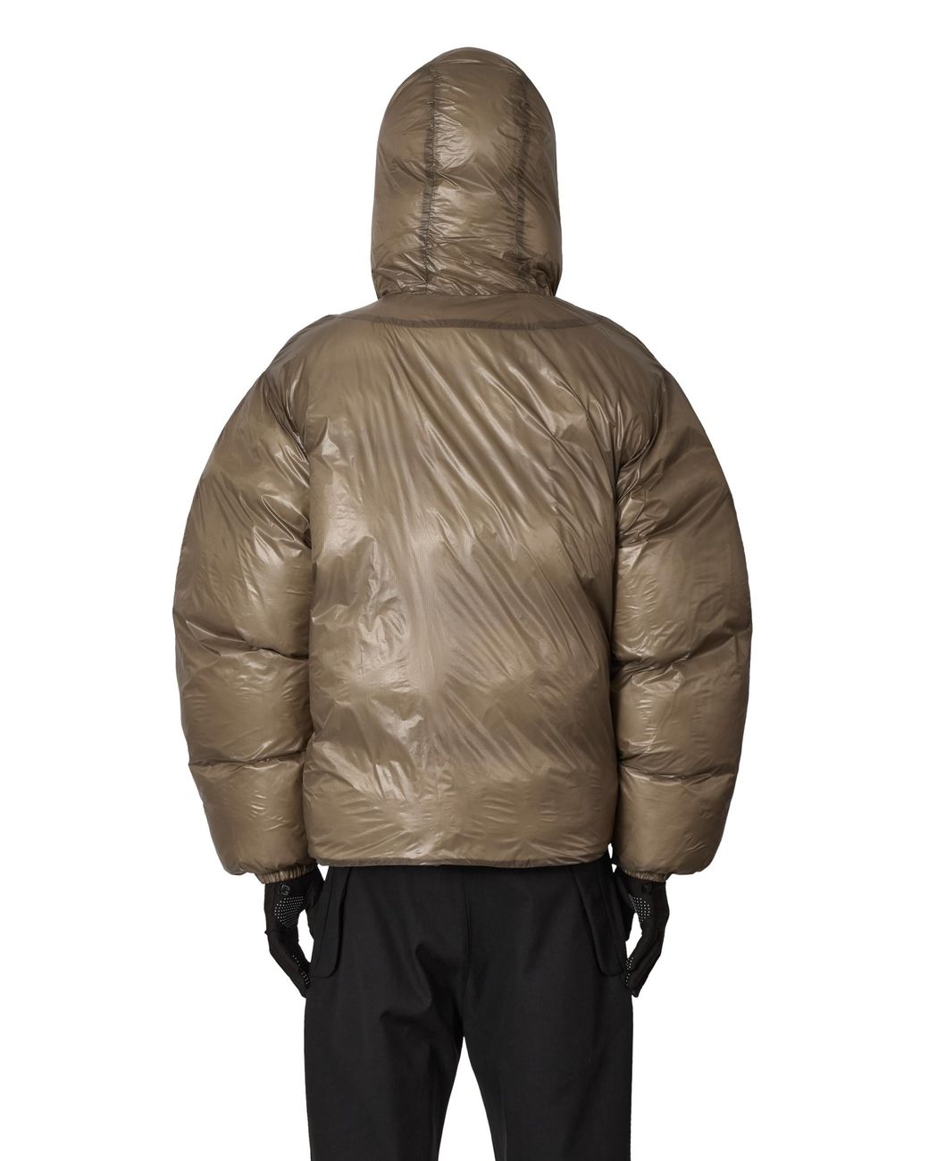 Roa Brown Synthetic Down Jacket Coats And Jackets for men