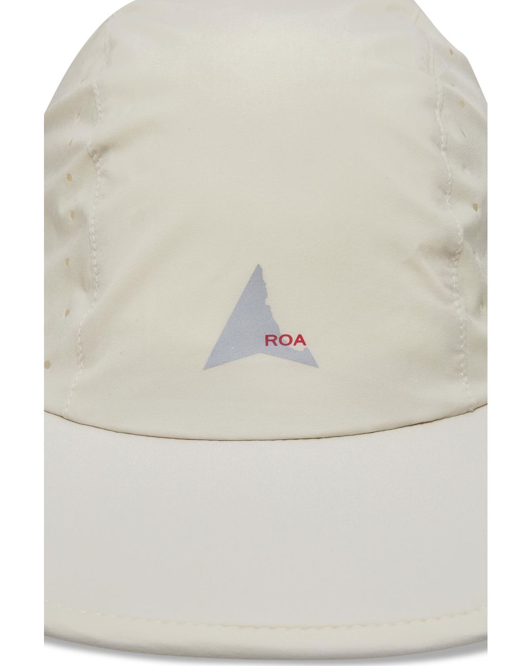 Roa White Gator Running Cap Soft Goods