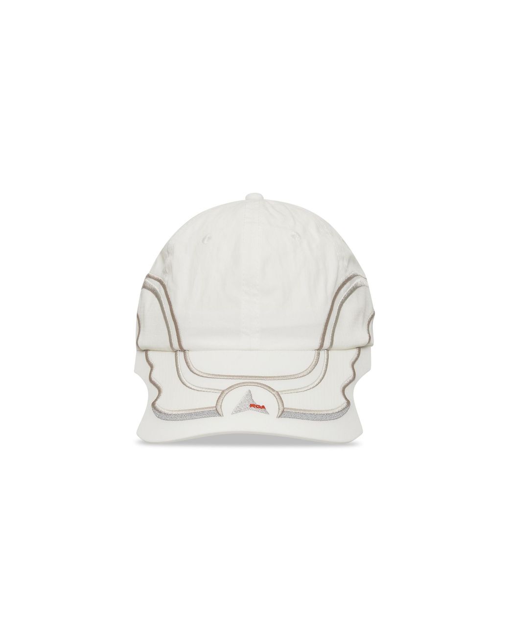 Roa White Pursuit 6 Panel Cap Soft Goods