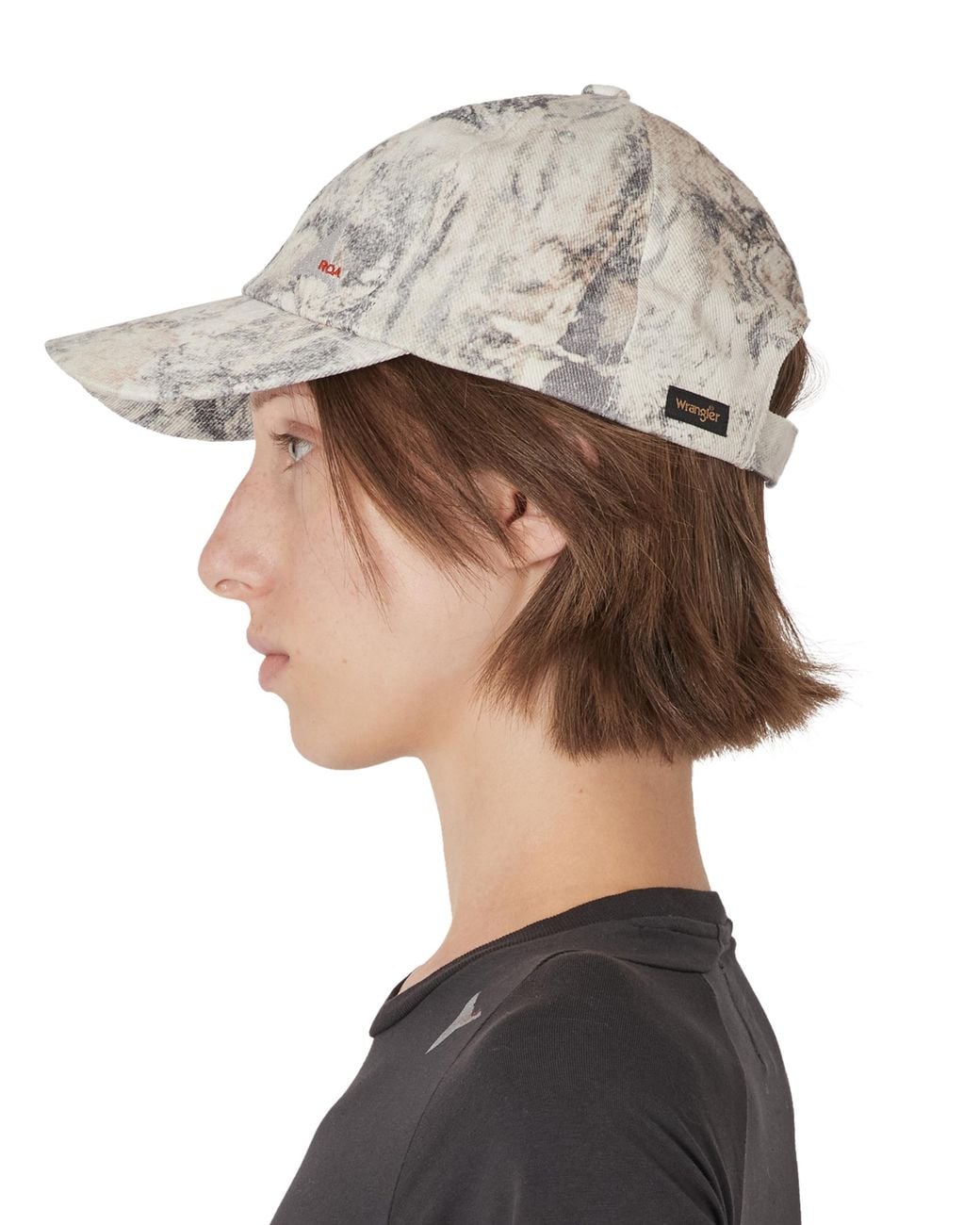 Roa White X Wrangler Denim 6 Panel Cap Hats