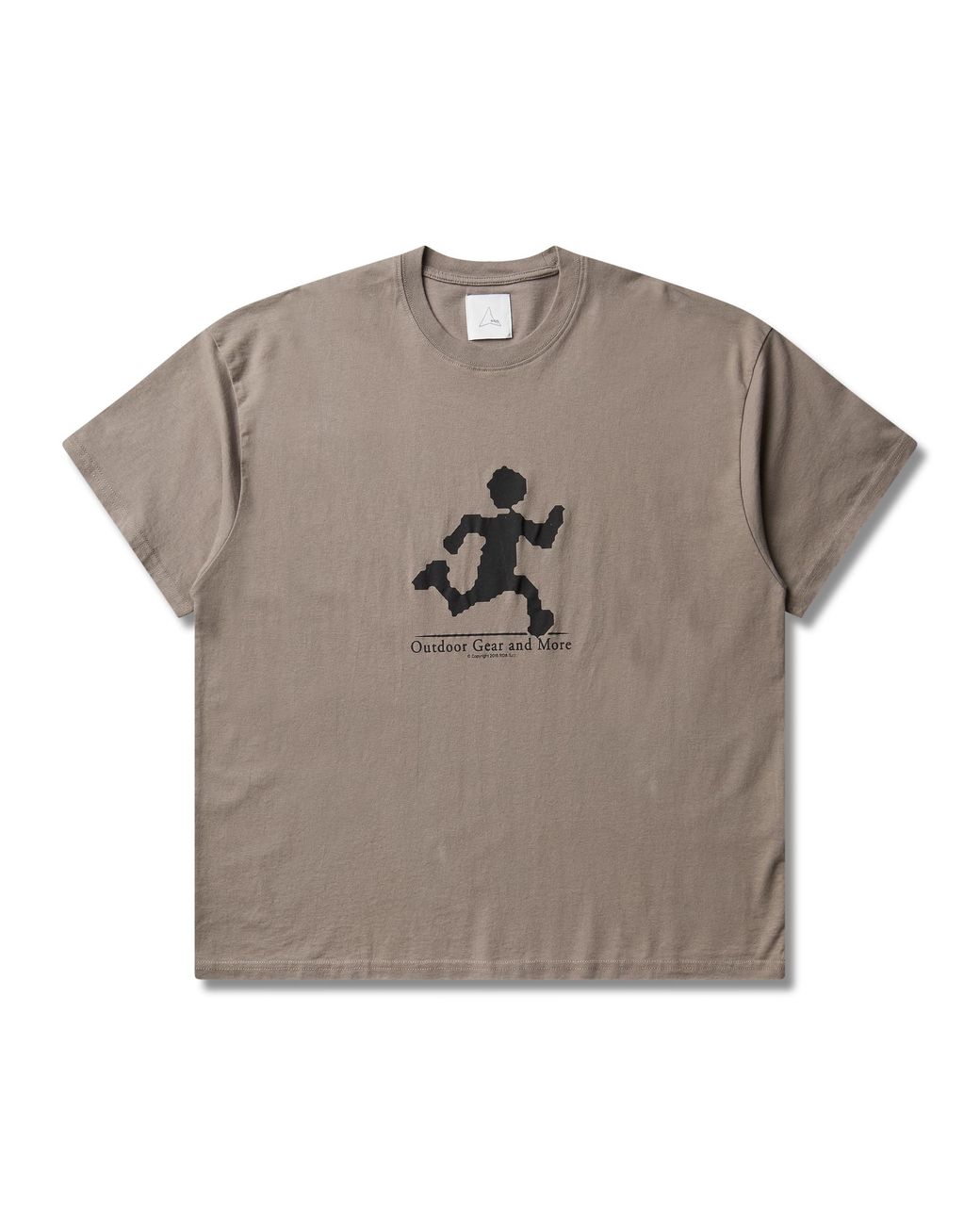 Roa Brown Gear Shadow T-Shirt Tops
