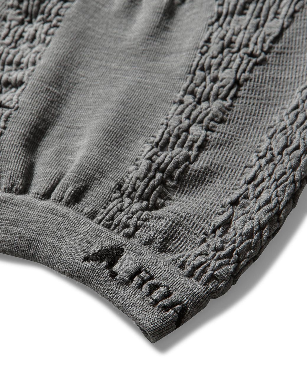 Roa Gray Aune Merino 3D Seamless Top Tops