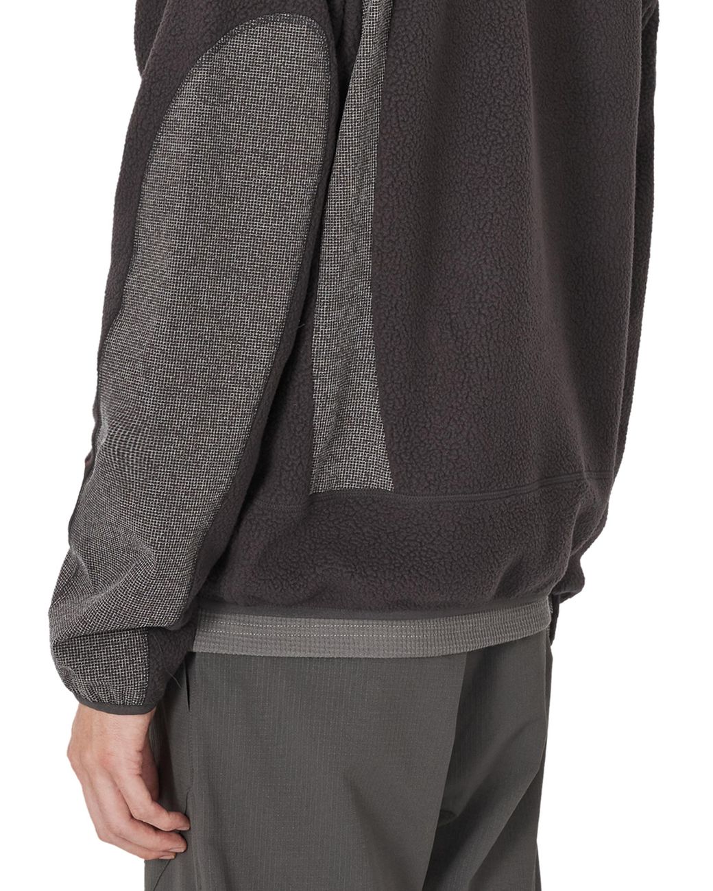 Roa Black Ocular Polartec Thermal Pro Zip Up Hoodie Tops