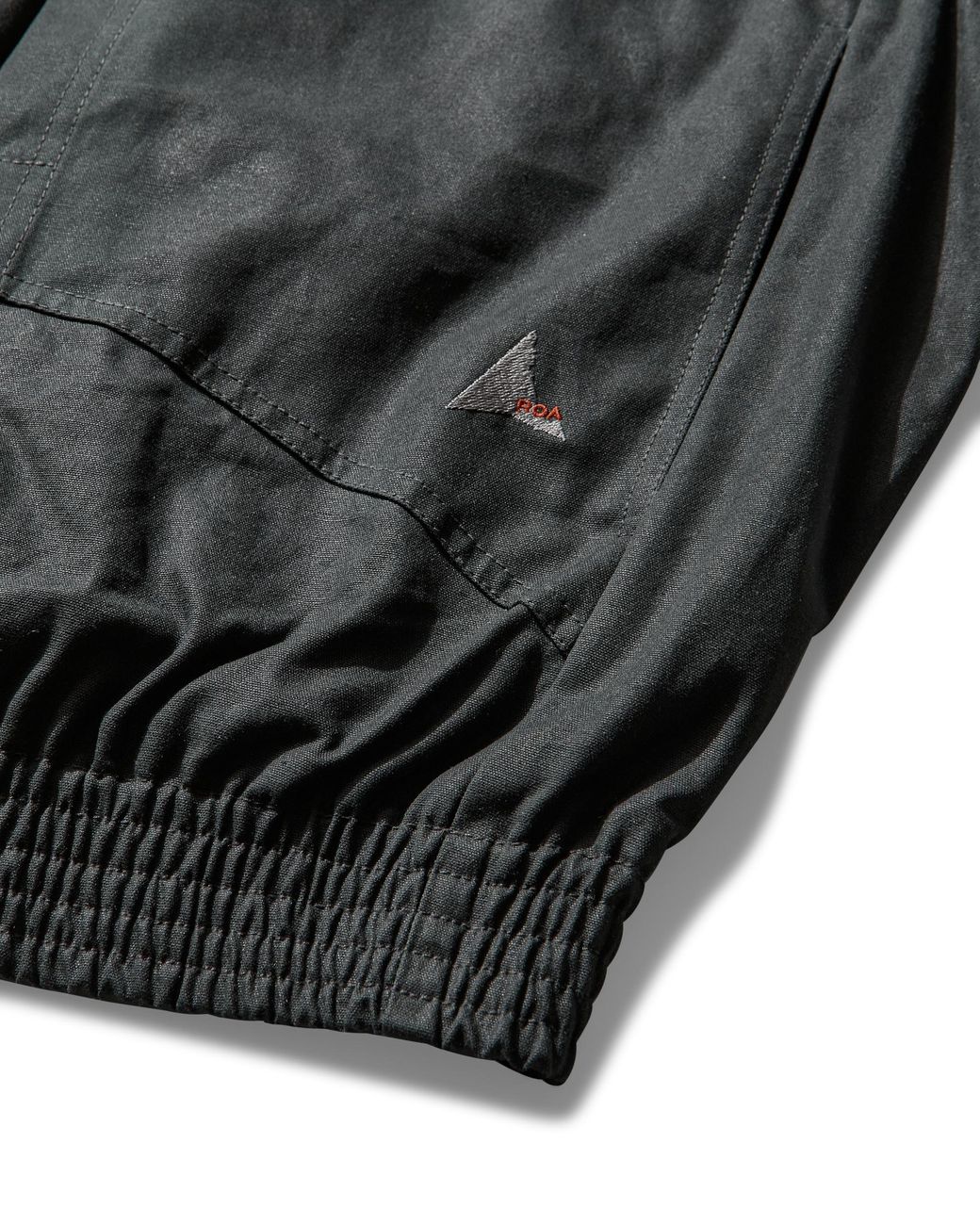 Roa Black Pilot Waxed Canvas Jacket Jackets for men