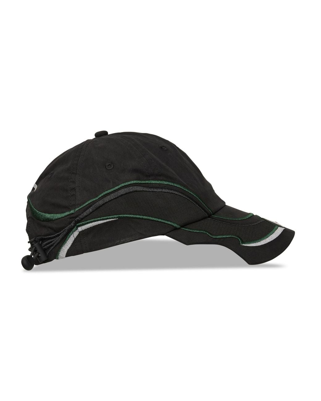 Roa Black Pursuit 6 Panel Cap Soft Goods