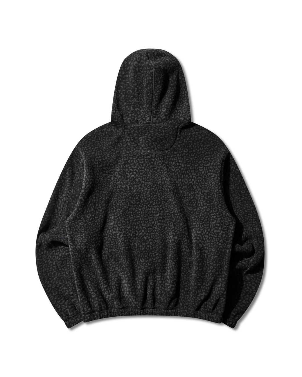 Roa Black Drowi Polar Fleece Hoodie Tops