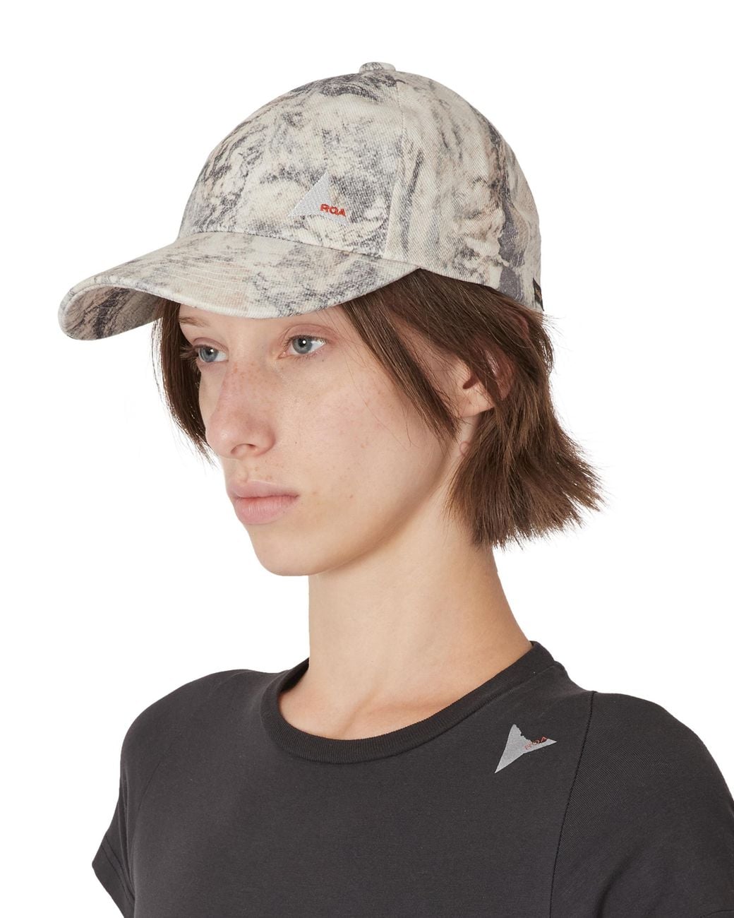 Roa White X Wrangler Denim 6 Panel Cap Hats