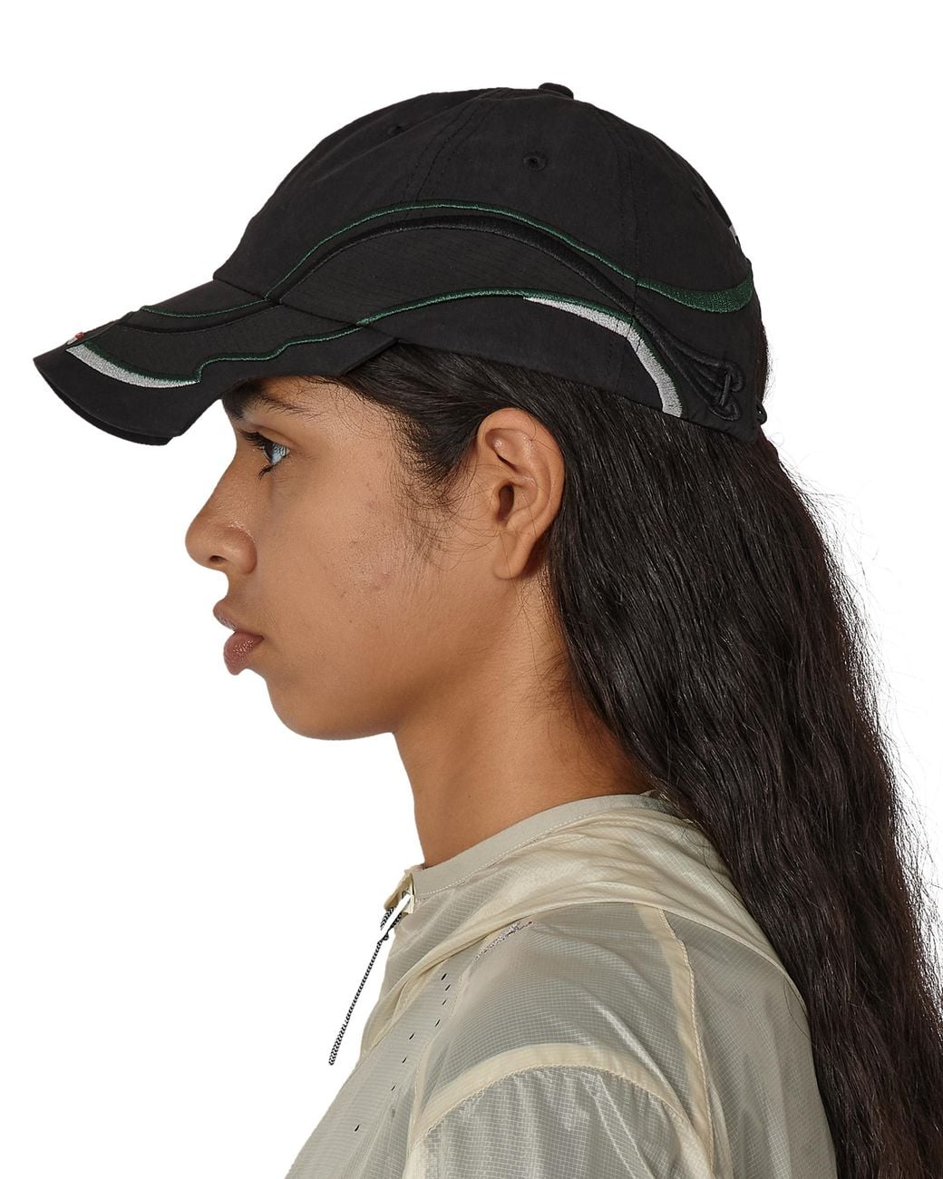 Roa Black Pursuit 6 Panel Cap Soft Goods