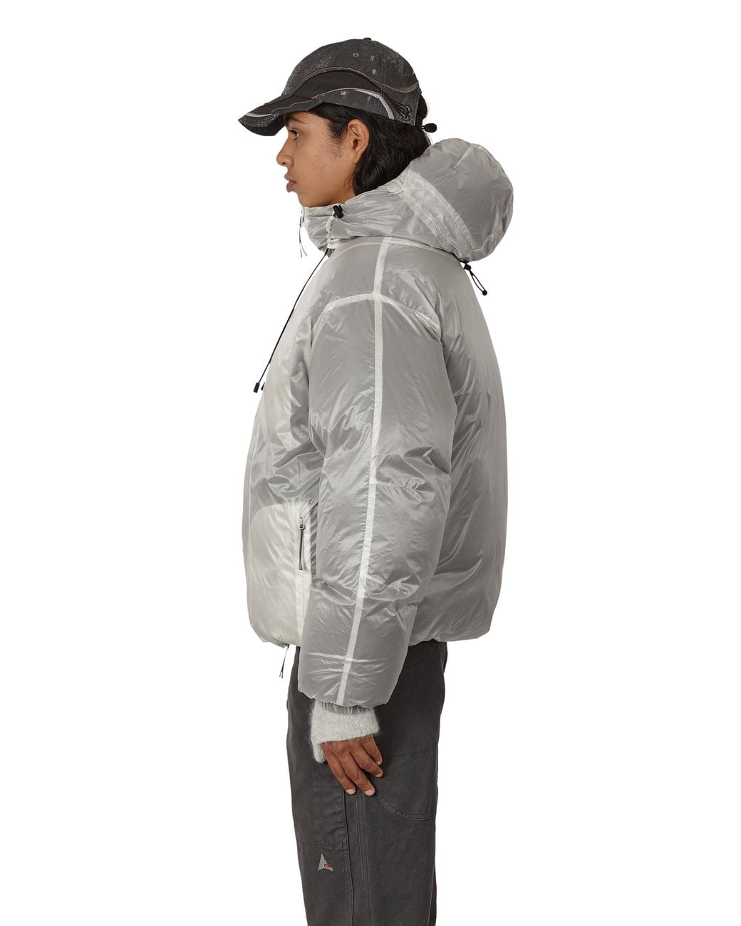 Roa Gray Smooth 800 Fill Power Down Jacket Jackets