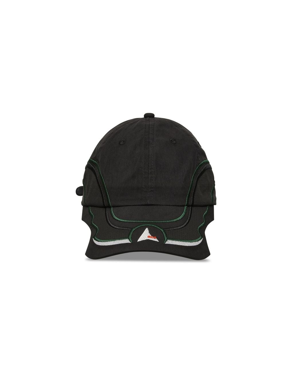 Roa Black Pursuit 6 Panel Cap Soft Goods