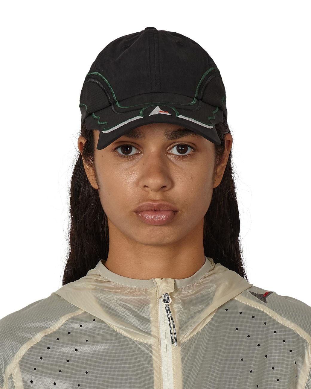 Roa Black Pursuit 6 Panel Cap Soft Goods