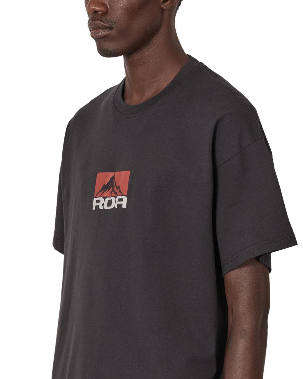 Roa Black Signal Mountain T-Shirt Tops