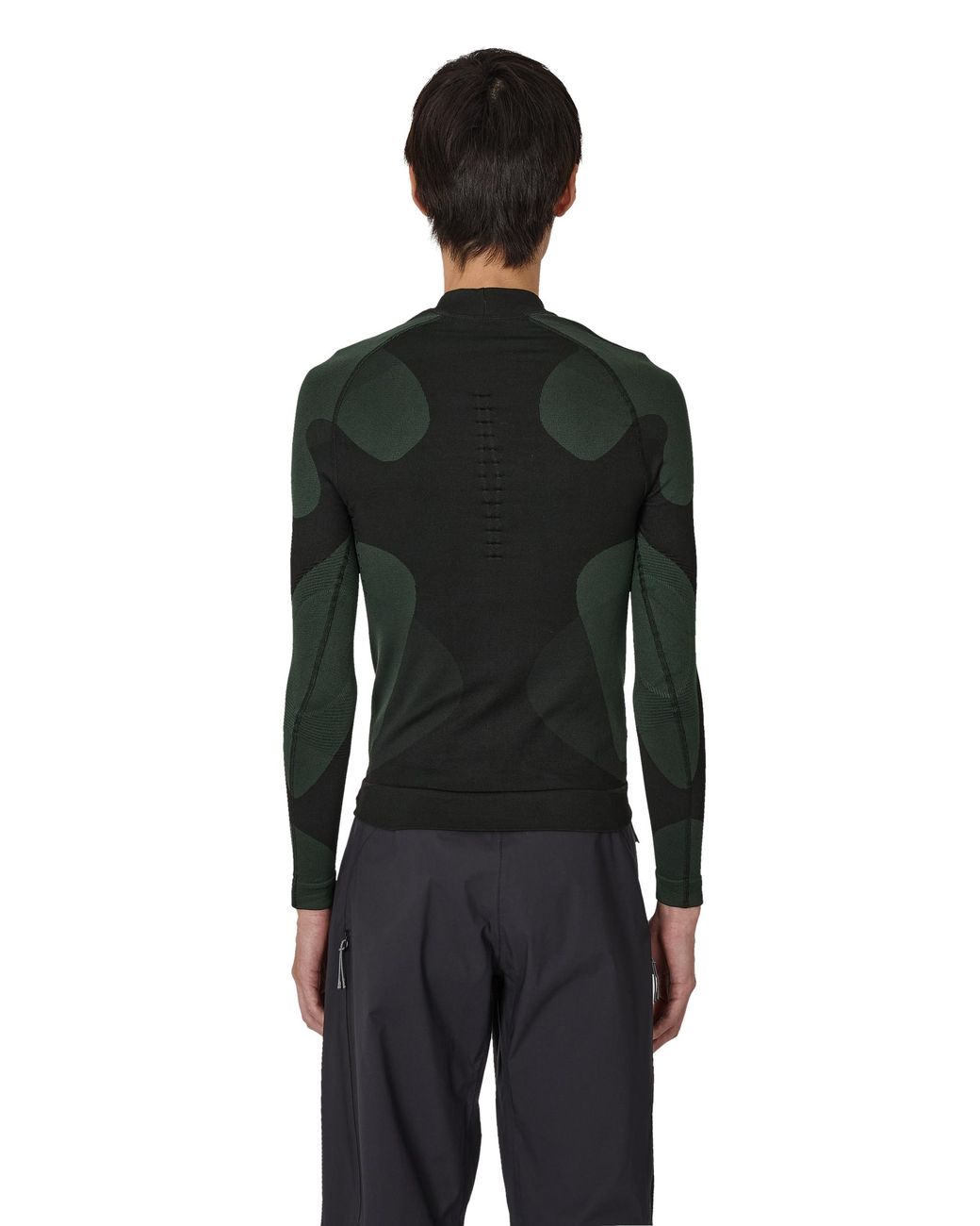 Roa Black Daze Compression Seamless Long Sleeve Tops for men